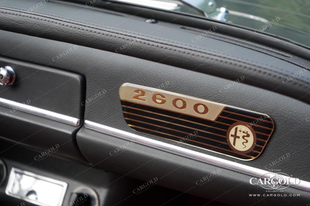 Cargold - Alfa Romeo 2600 Spider - Vollrestauriert  - Bild 3