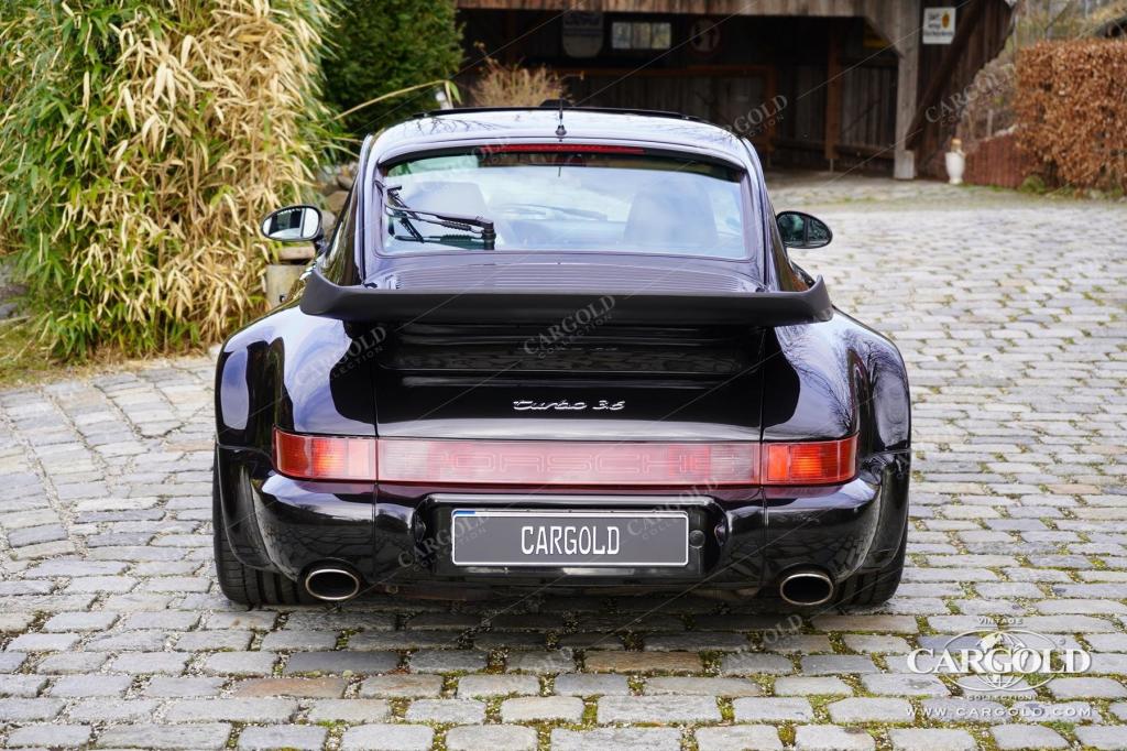 Cargold - Porsche 964 3.6 Turbo - All Black / Deutsches Fahrzeug  - Bild 27