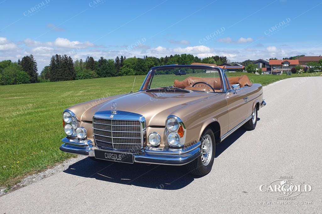 Cargold - Mercedes 280 SE 3.5 Cabriolet - 1 Dt. Hand / Erst 125.000 km!  - Bild 0