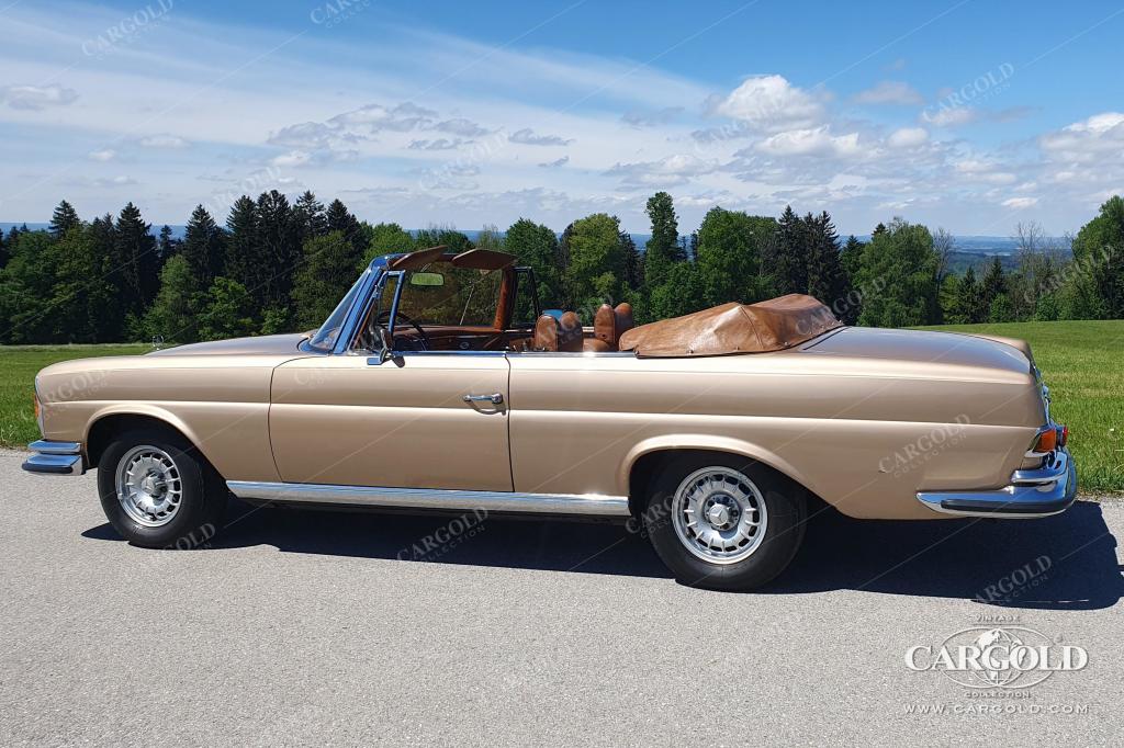 Cargold - Mercedes 280 SE 3.5 Cabriolet - 1 Dt. Hand / Erst 125.000 km!  - Bild 11