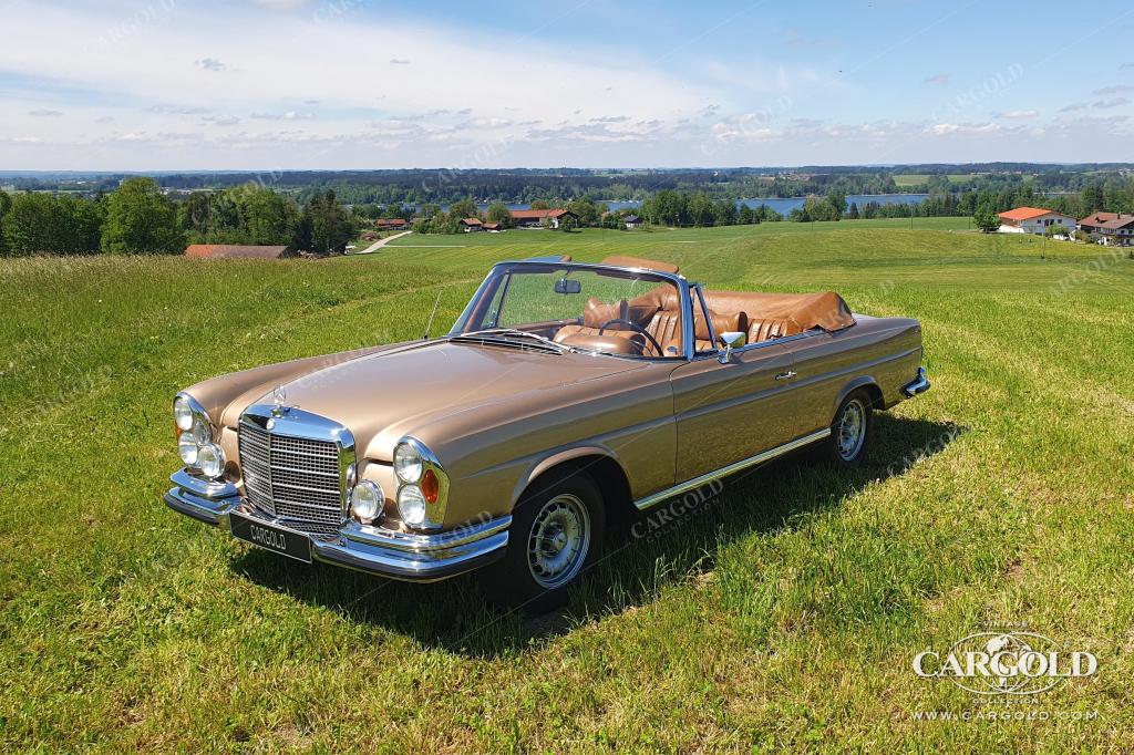 Cargold - Mercedes 280 SE 3.5 Cabriolet - 1 Dt. Hand / Erst 125.000 km!  - Bild 2