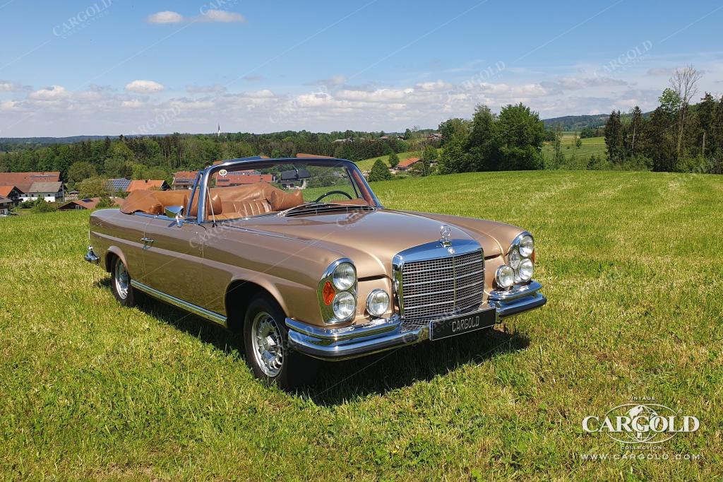 Cargold - Mercedes 280 SE 3.5 Cabriolet - 1 Dt. Hand / Erst 125.000 km!  - Bild 4