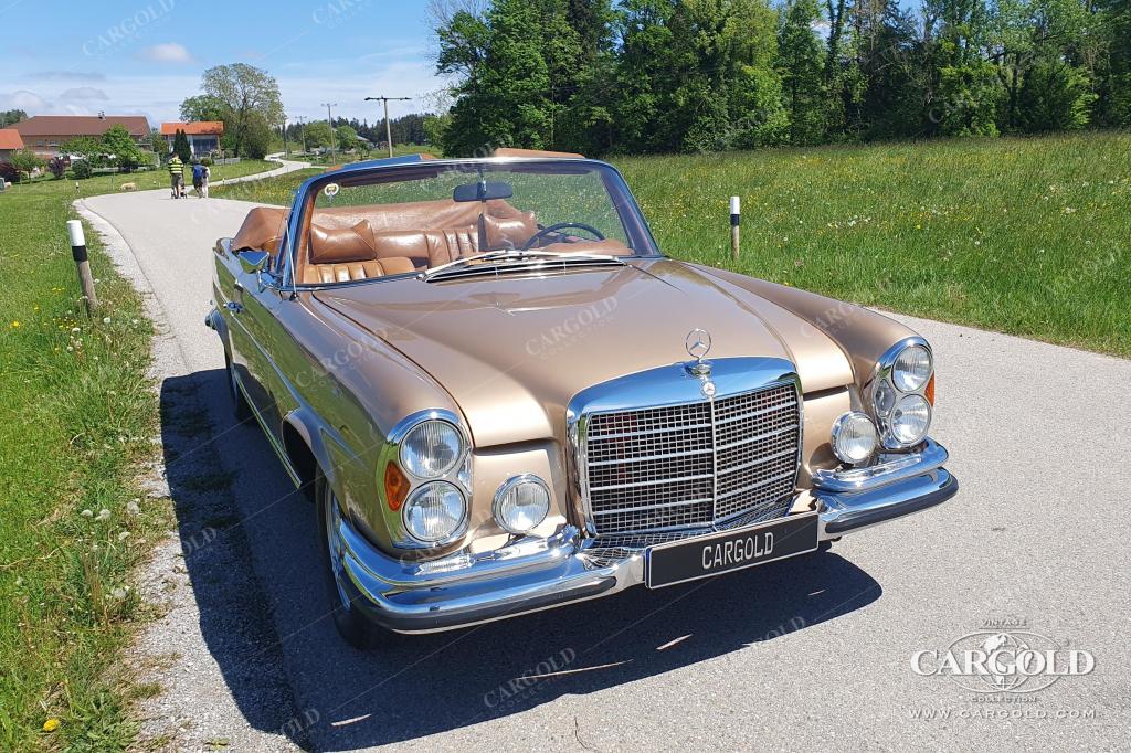 Cargold - Mercedes 280 SE 3.5 Cabriolet - 1 Dt. Hand / Erst 125.000 km!  - Bild 7