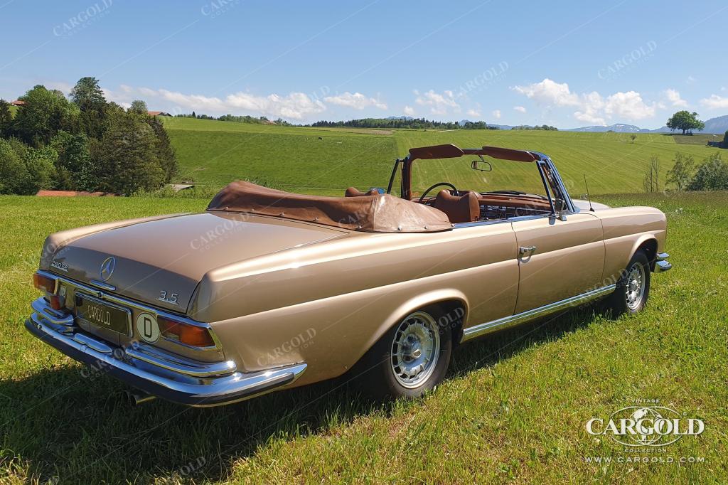 Cargold - Mercedes 280 SE 3.5 Cabriolet - 1 Dt. Hand / Erst 125.000 km!  - Bild 9