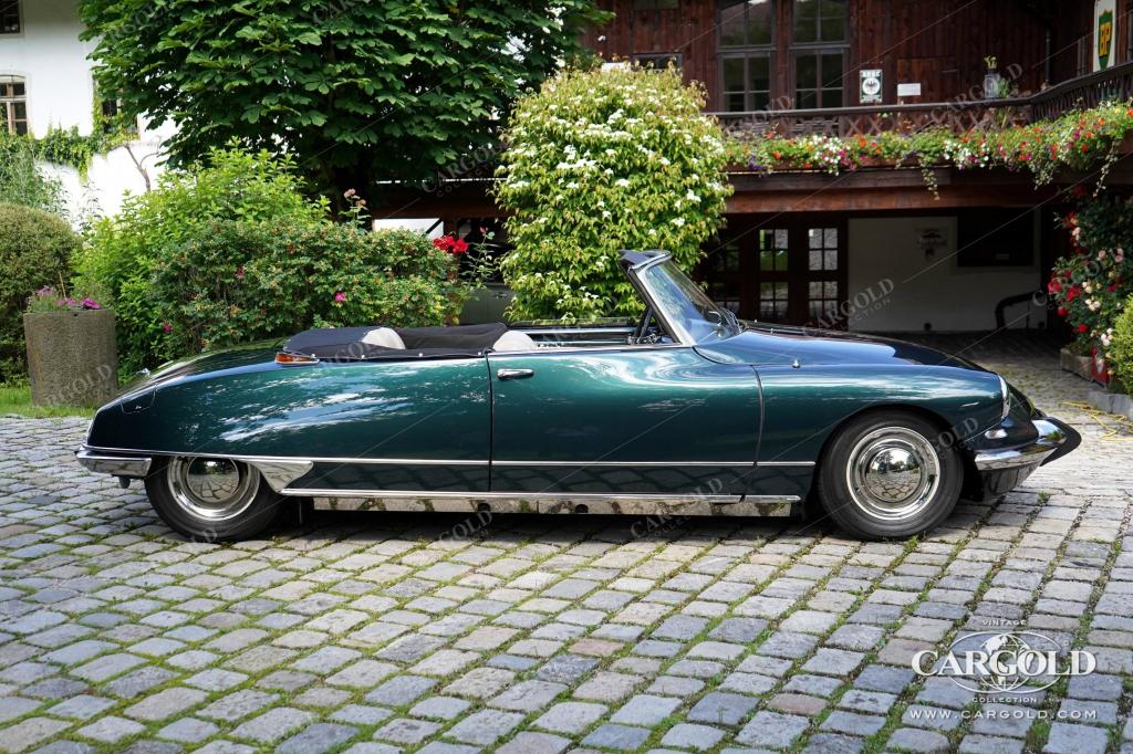 Cargold - Citroen DS 19 Décapotable - Vert Forêt - Farbrarität  - Bild 0