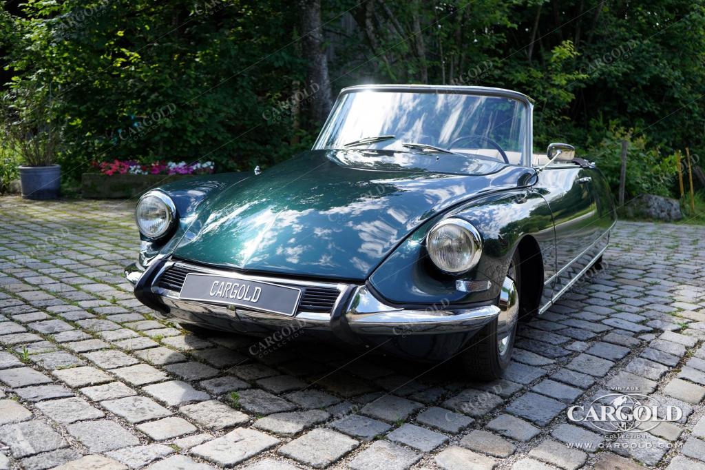 Cargold - Citroen DS 19 Décapotable - Vert Forêt - Farbrarität  - Bild 10