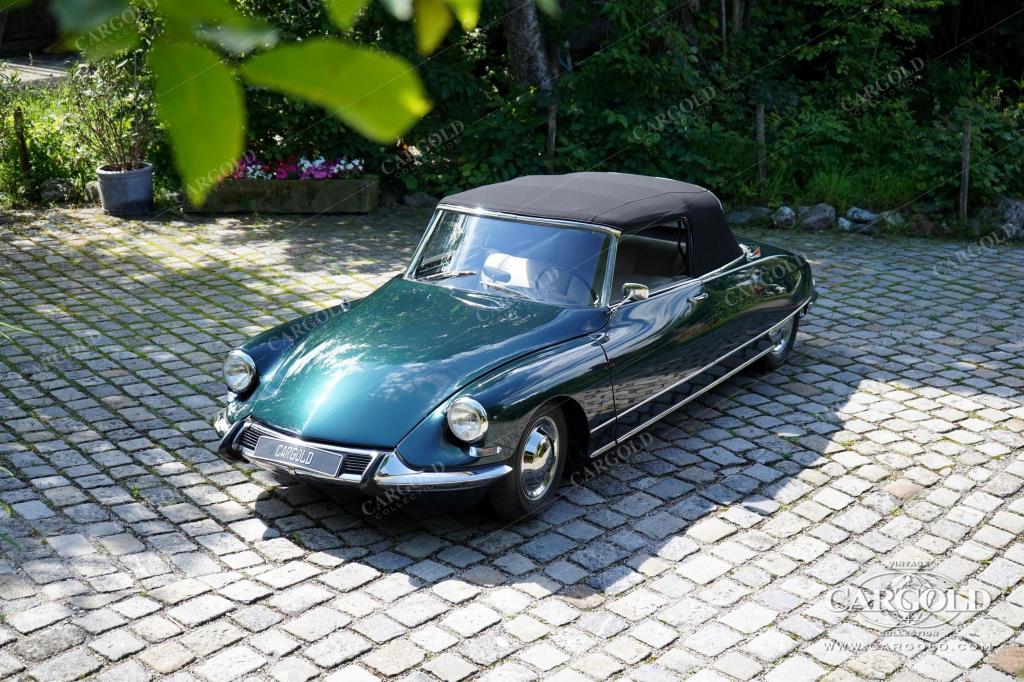 Cargold - Citroen DS 19 Décapotable - Vert Forêt - Farbrarität  - Bild 46