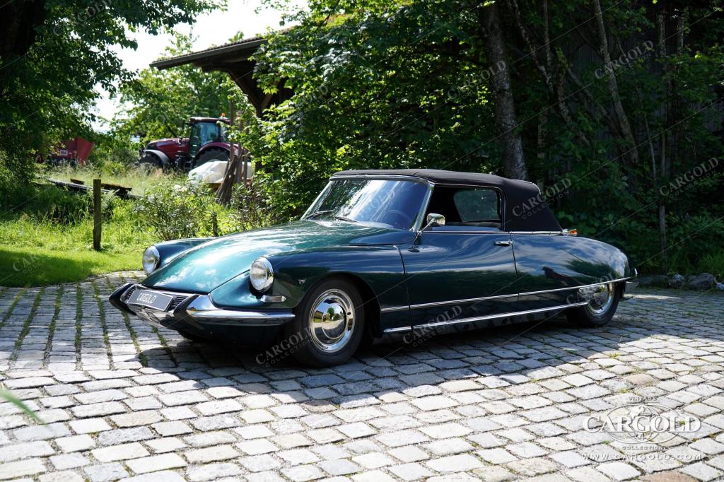 Cargold - Citroen DS 19 Décapotable - Vert Forêt - Farbrarität  - Bild 8