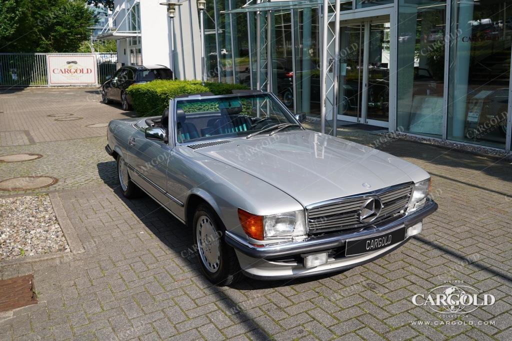 Cargold - Mercedes 420 SL Roadster - CH-Erstauslieferung, erst 75.316 km!  - Bild 13