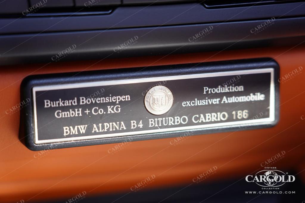 Cargold - Alpina B4 Biturbo Cabrio - erst 21.689 km / 1. Hand  - Bild 11