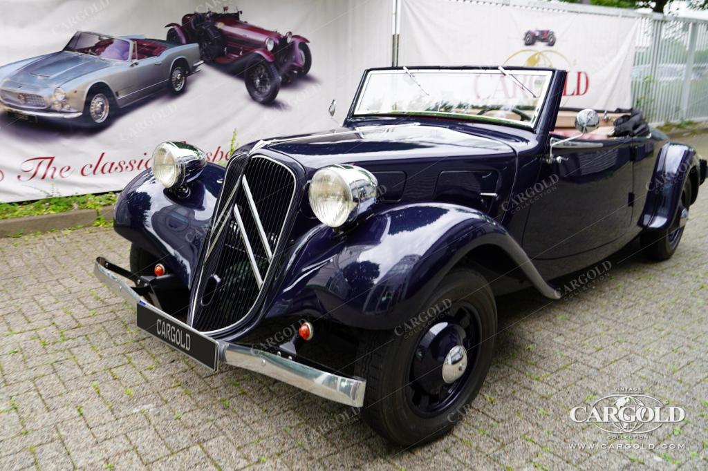 Cargold - Citroen 11 CV B Décapotable - Restauriert / Historie  - Bild 5