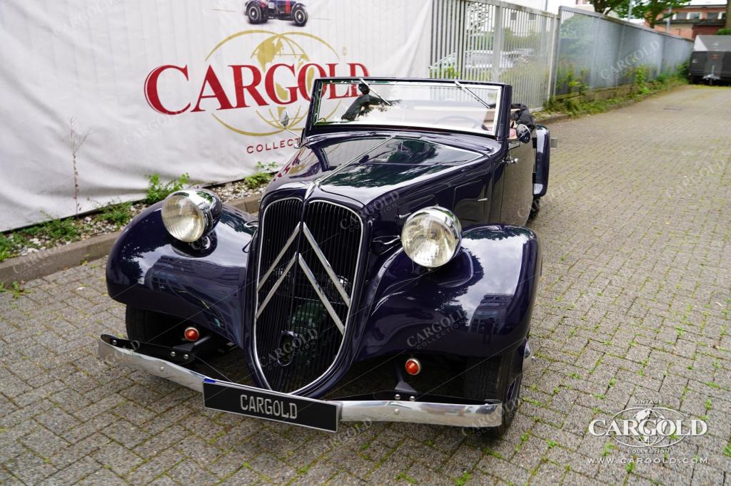 Cargold - Citroen 11 CV B Décapotable - Restauriert / Historie  - Bild 8