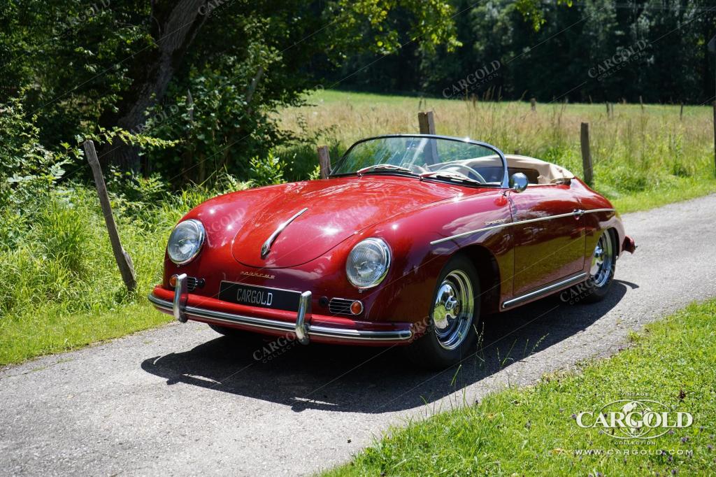 Cargold - Porsche 356 Speedster - Restauriert, 95 PS ( +55 PS Ersatz ! )  - Bild 14