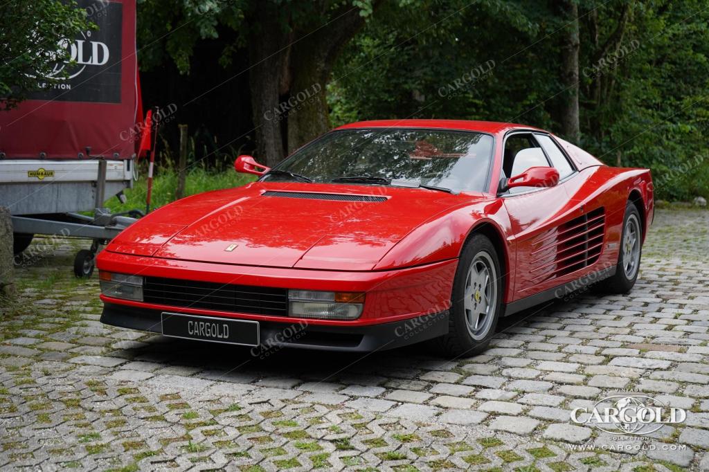 Cargold - Ferrari Testarossa - 1.Hand, erst 41.357 km!  - Bild 6