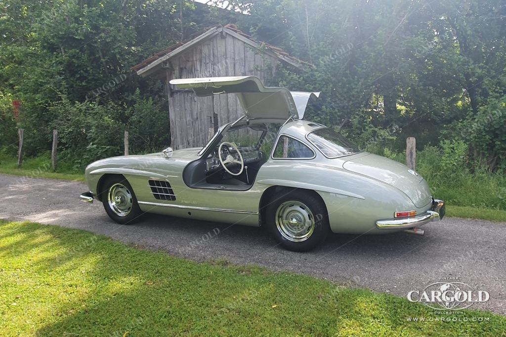 Cargold - Mercedes 300 SL Gullwing - restored by reference adress / rudge  - Bild 10