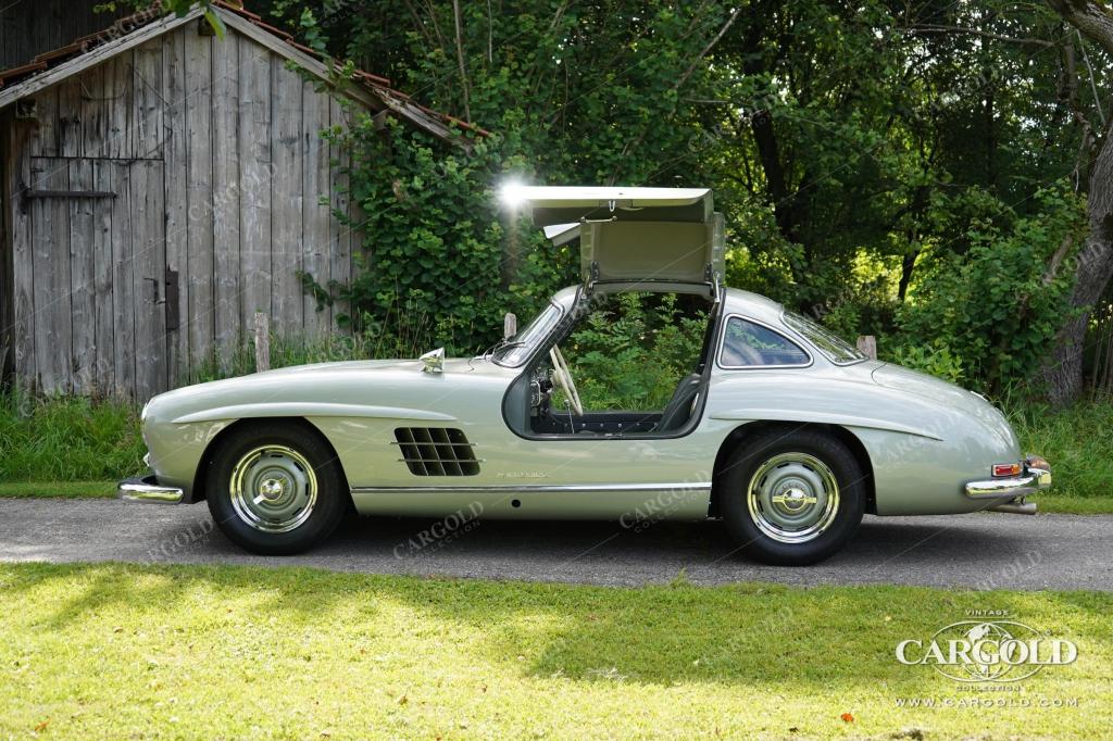 Cargold - Mercedes 300 SL Gullwing - restored by reference adress / rudge  - Bild 14