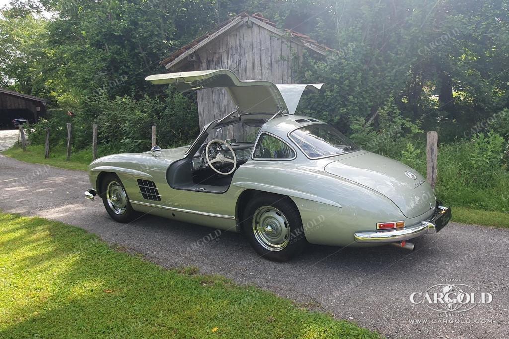 Cargold - Mercedes 300 SL Gullwing - restored by reference adress / rudge  - Bild 16