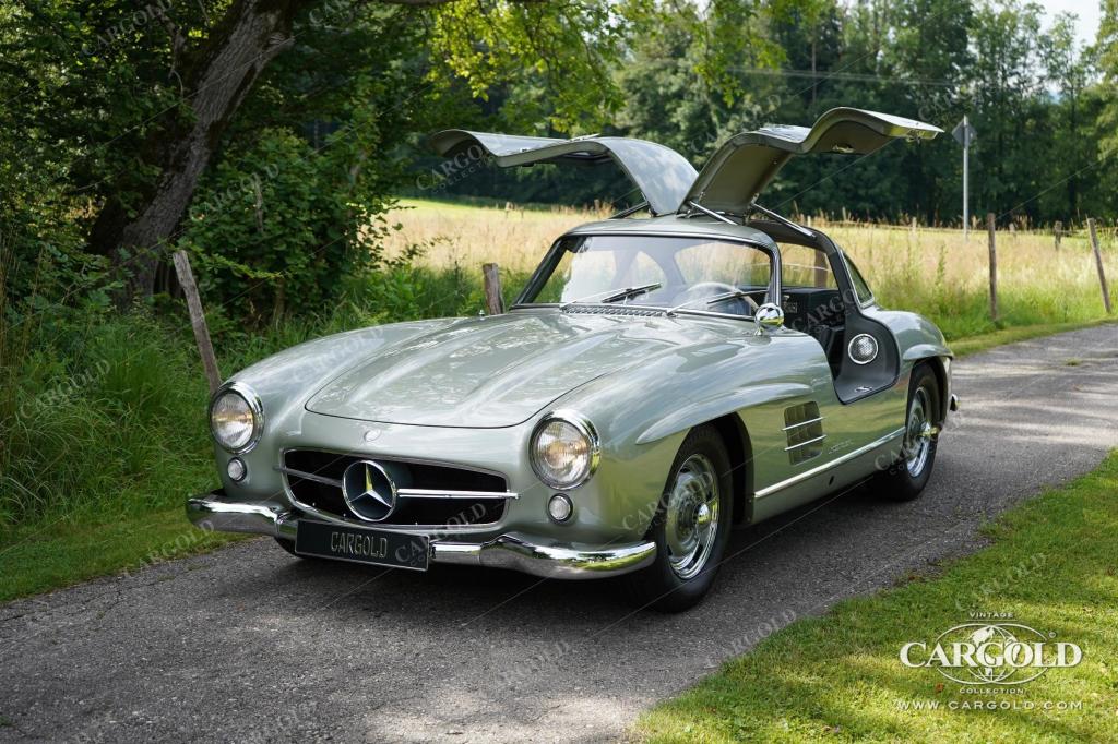 Cargold - Mercedes 300 SL Gullwing - restored by reference adress / rudge  - Bild 20