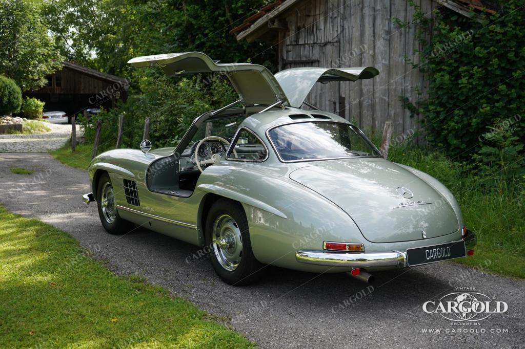 Cargold - Mercedes 300 SL Gullwing - restored by reference adress / rudge  - Bild 22