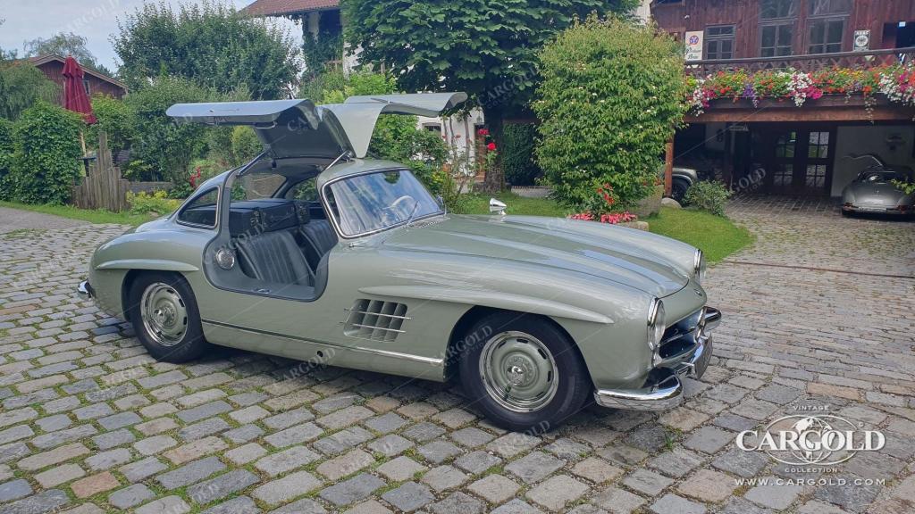Cargold - Mercedes 300 SL Gullwing - restored by reference adress / rudge  - Bild 26