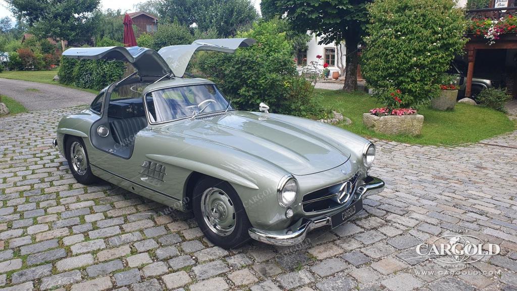 Cargold - Mercedes 300 SL Gullwing - restored by reference adress / rudge  - Bild 28