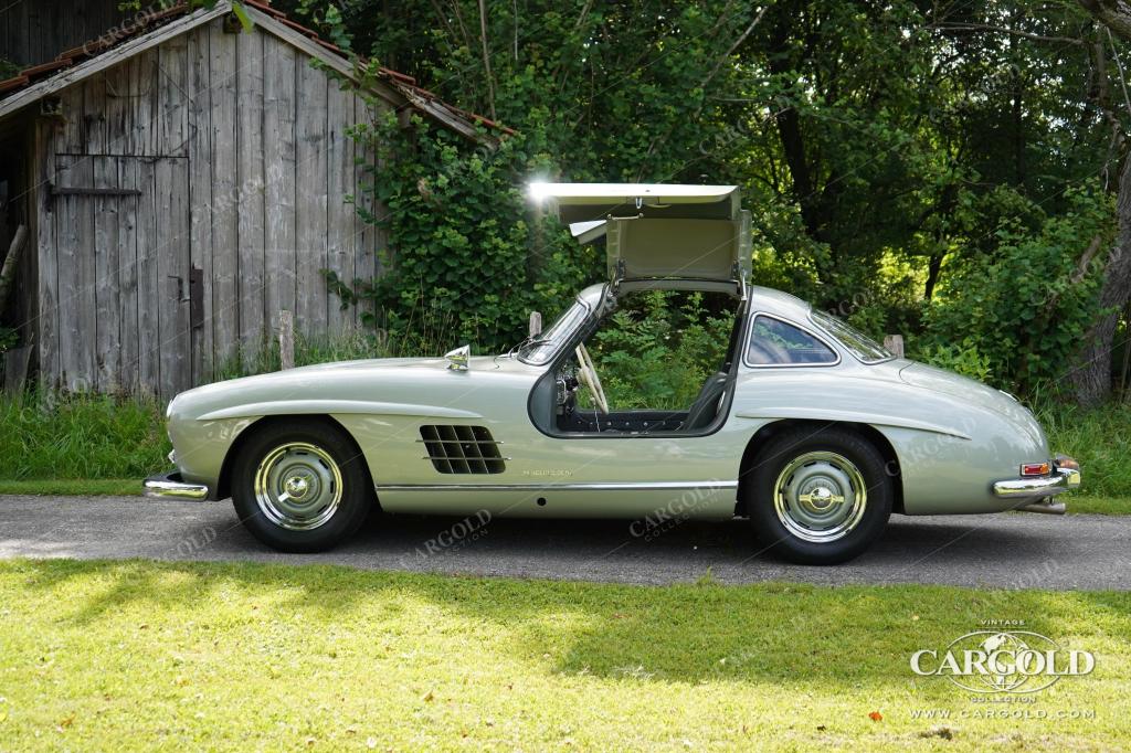 Cargold - Mercedes 300 SL Gullwing - restored by reference adress / rudge  - Bild 30
