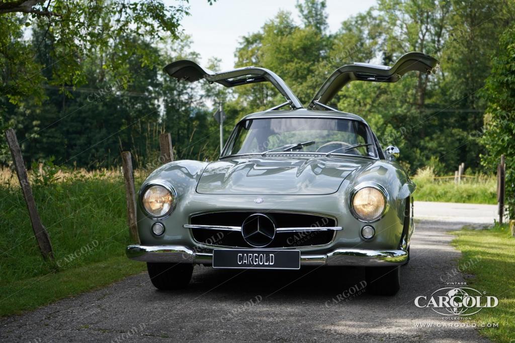 Cargold - Mercedes 300 SL Gullwing - restored by reference adress / rudge  - Bild 34