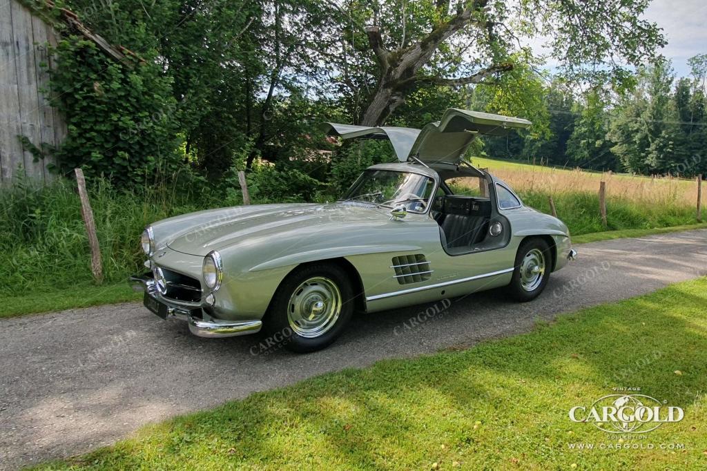 Cargold - Mercedes 300 SL Gullwing - restored by reference adress / rudge  - Bild 6