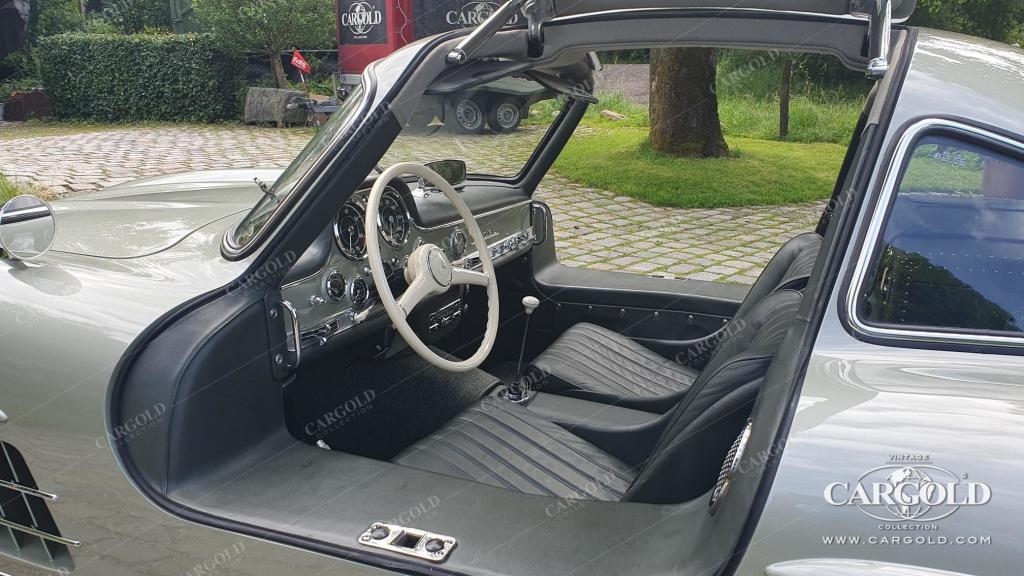 Cargold - Mercedes 300 SL Gullwing - restored by reference adress / rudge  - Bild 7