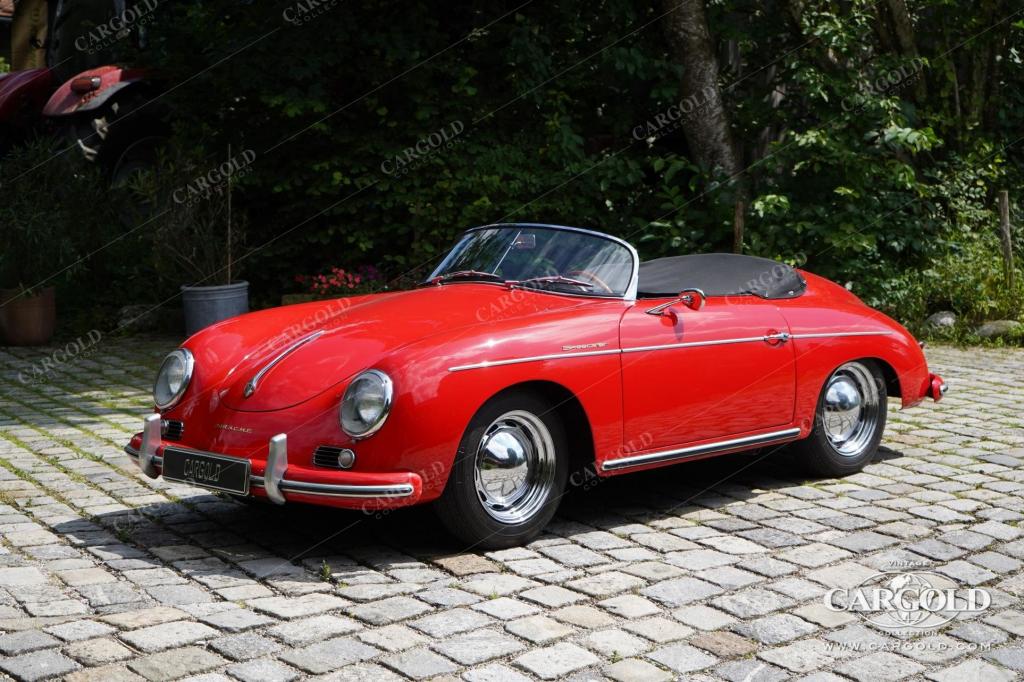 Cargold - Porsche 356A T1 1600 Speedster  - Matching Numbers  - Bild 19