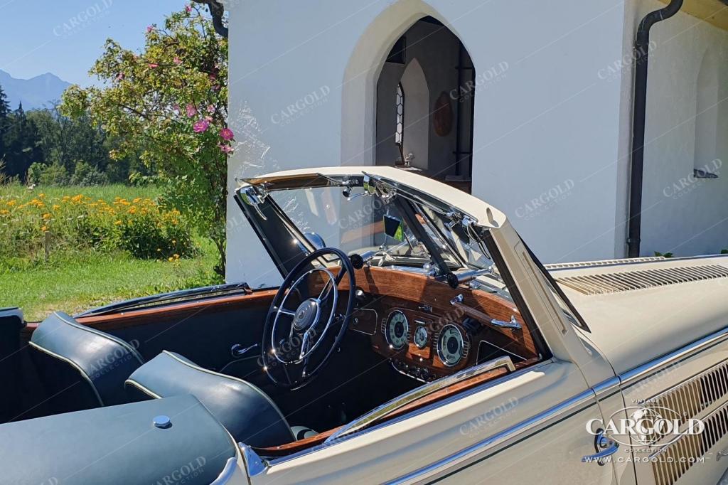 Cargold - Horch 930 V Roadster - vollrestauriert bei Horch Spezialbetrieb   - Bild 17