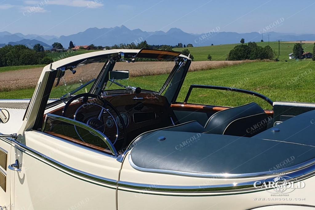 Cargold - Horch 930 V Roadster - vollrestauriert bei Horch Spezialbetrieb   - Bild 23