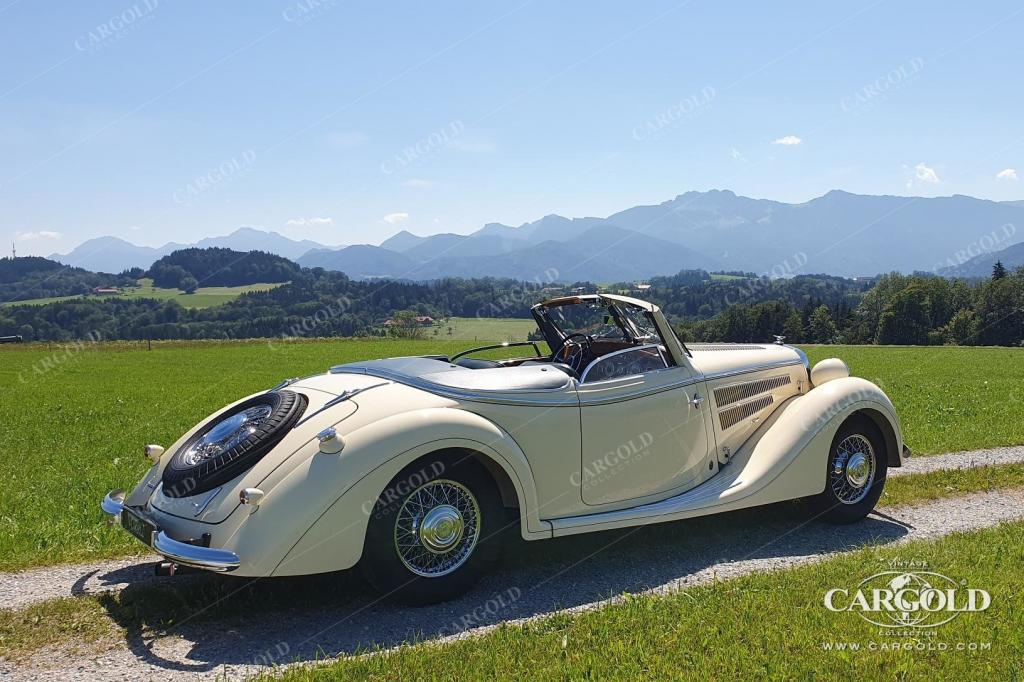 Cargold - Horch 930 V Roadster - vollrestauriert bei Horch Spezialbetrieb   - Bild 2