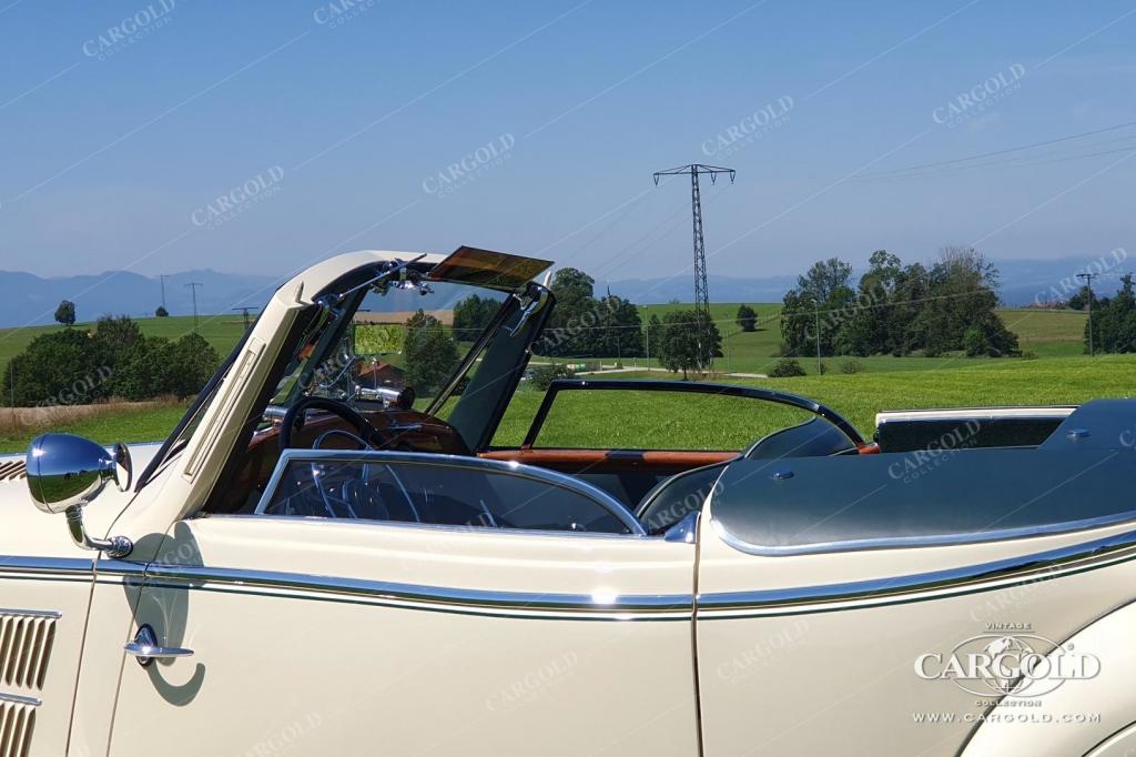 Cargold - Horch 930 V Roadster - vollrestauriert bei Horch Spezialbetrieb   - Bild 33