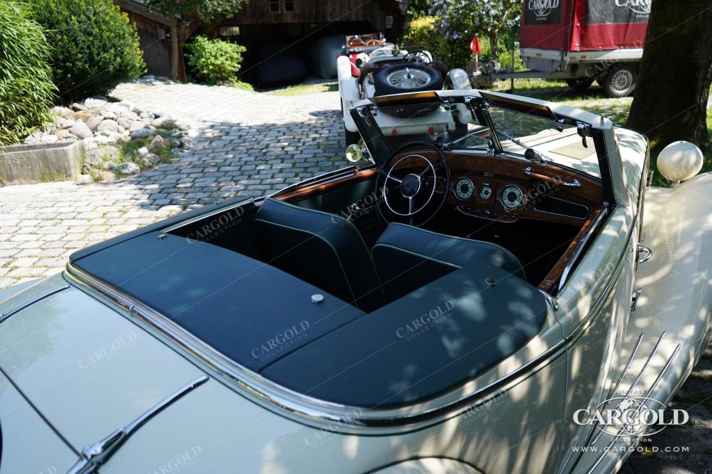 Cargold - Horch 930 V Roadster - vollrestauriert bei Horch Spezialbetrieb   - Bild 35