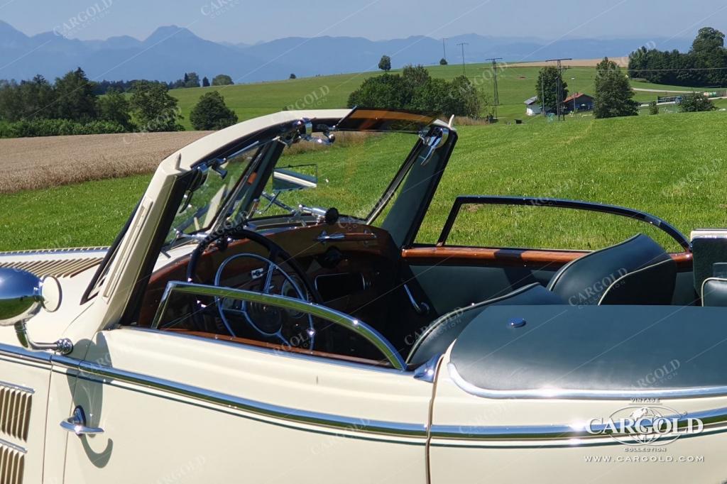 Cargold - Horch 930 V Roadster - vollrestauriert bei Horch Spezialbetrieb   - Bild 44