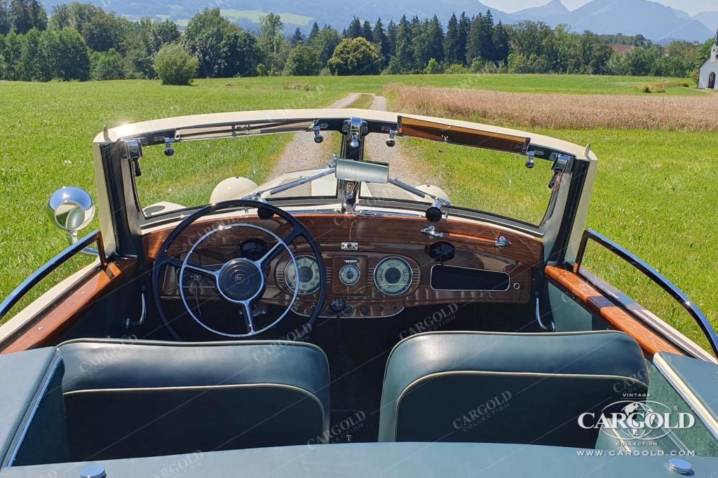 Cargold - Horch 930 V Roadster - vollrestauriert bei Horch Spezialbetrieb   - Bild 5