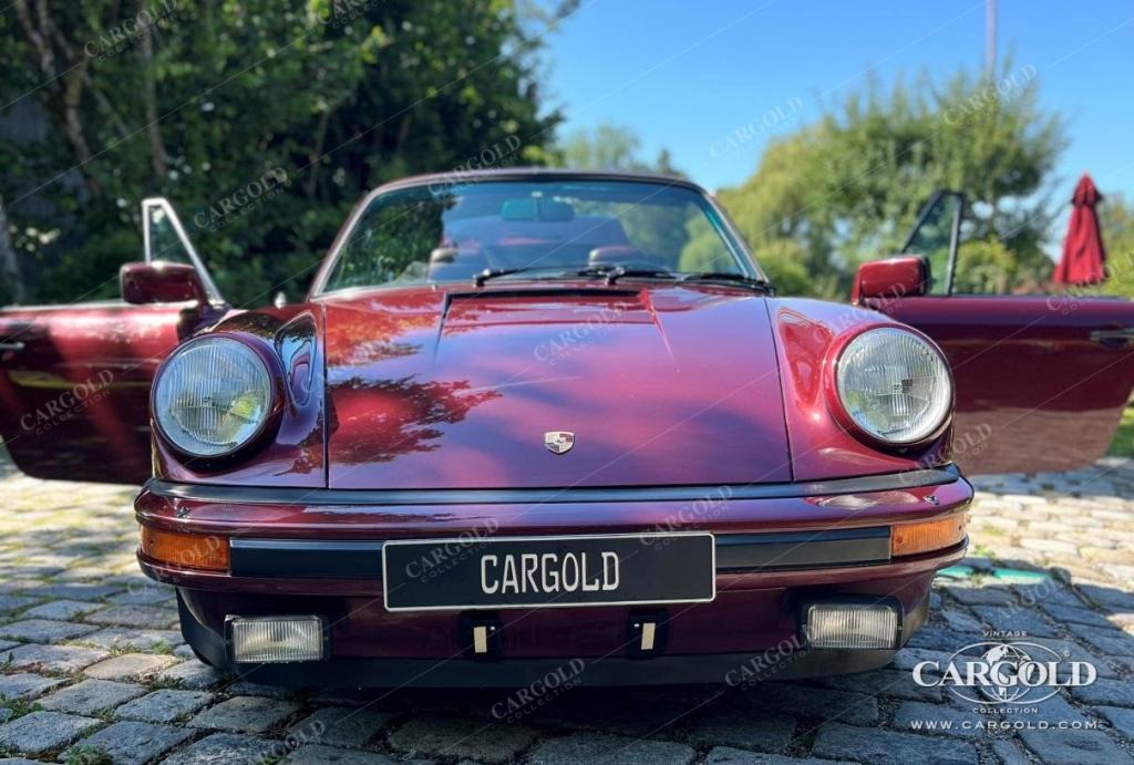 Cargold - Porsche 911 SC Cabriolet - Erst 103.082 km / Deutsche EZ  - Bild 12