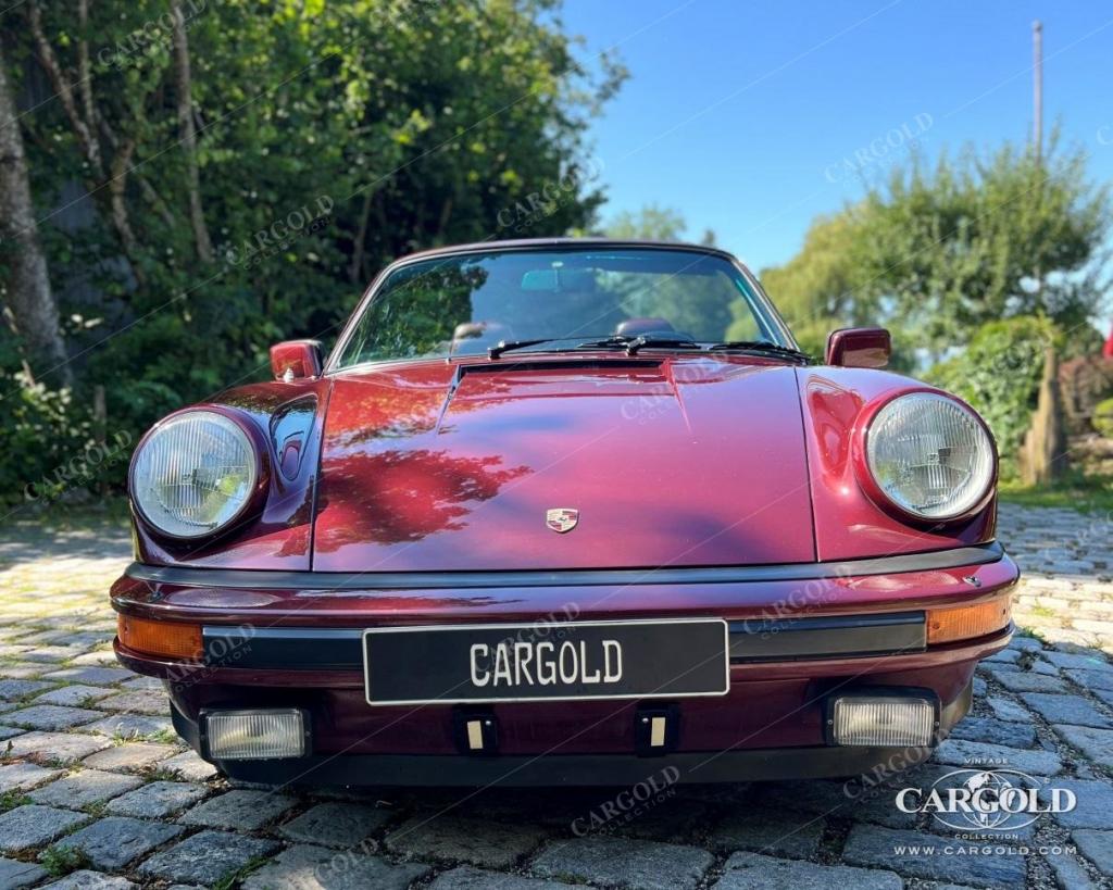 Cargold - Porsche 911 SC Cabriolet - Erst 103.082 km / Deutsche EZ  - Bild 3