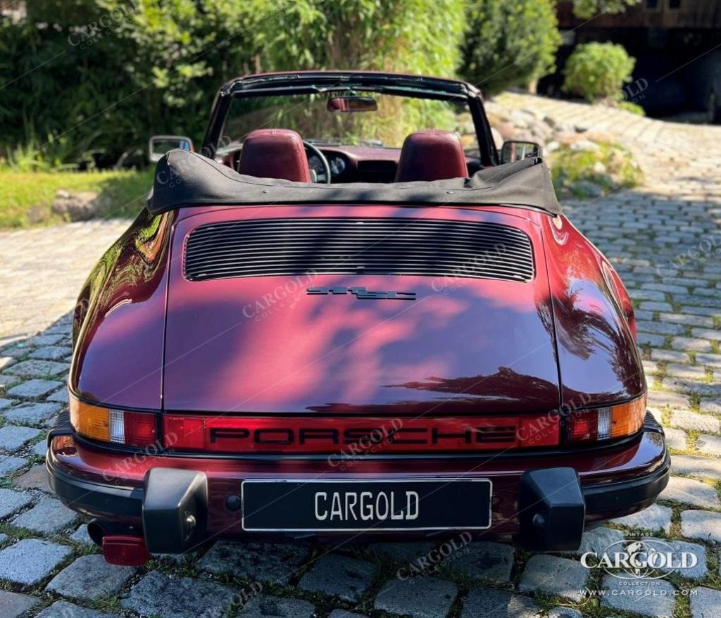 Cargold - Porsche 911 SC Cabriolet - Erst 103.082 km / Deutsche EZ  - Bild 6