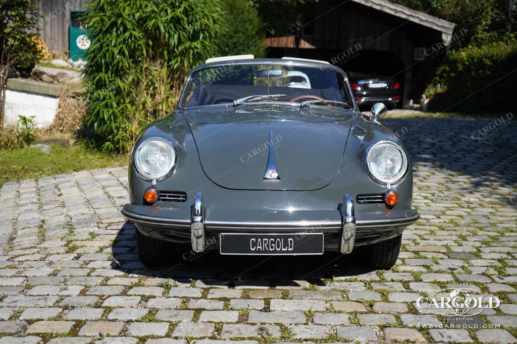 Cargold - Porsche 356 SC Cabriolet - Vollrestauriert / Dokumentation  - Bild 17