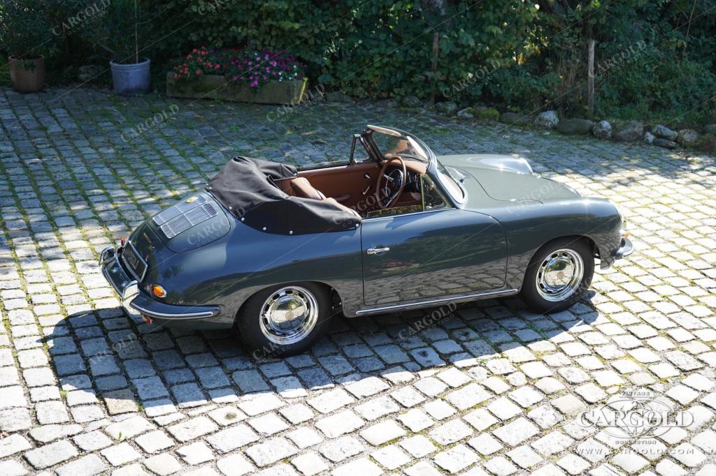 Cargold - Porsche 356 SC Cabriolet - Vollrestauriert / Dokumentation  - Bild 26