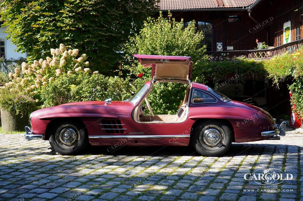 Cargold - Mercedes 300 SL Gullwing - Rudge & Matching! /2.Hand !   - Bild 10