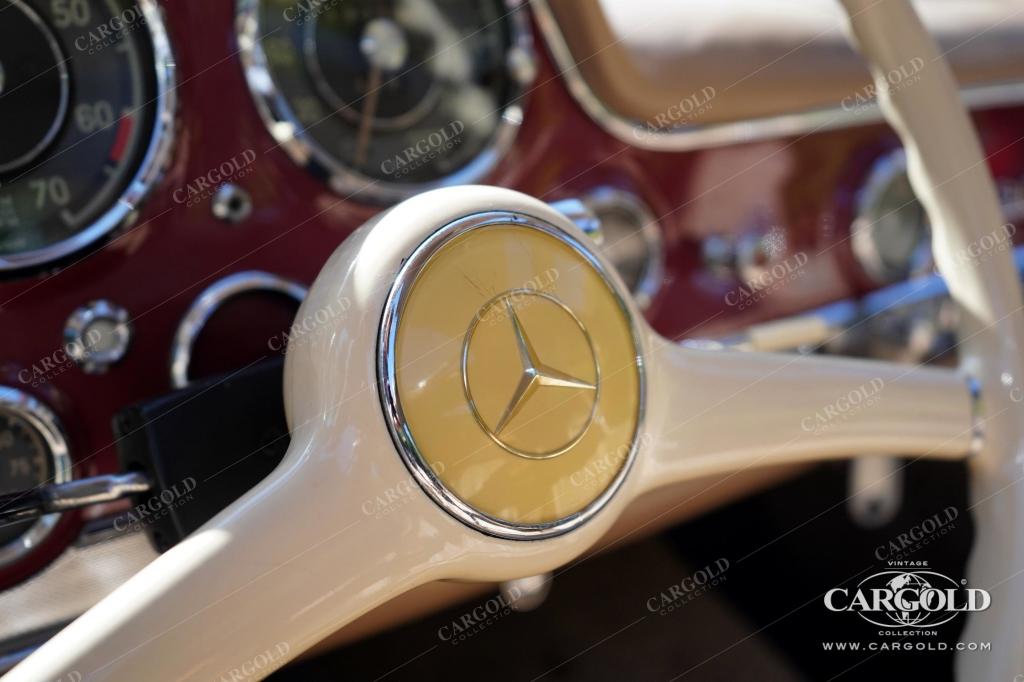 Cargold - Mercedes 300 SL Gullwing - Rudge & Matching! /2.Hand !   - Bild 11