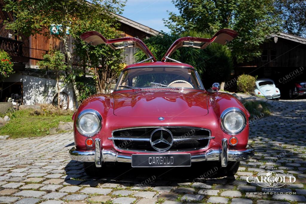 Cargold - Mercedes 300 SL Gullwing - Rudge & All Matching!  - Bild 18