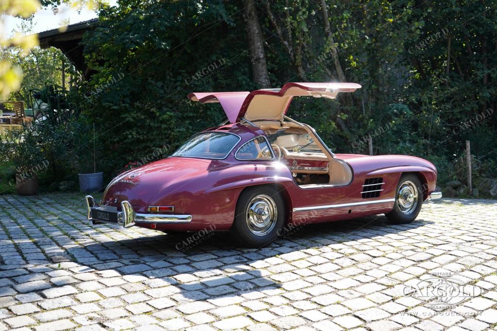 Cargold - Mercedes 300 SL Gullwing - Rudge & All Matching!  - Bild 21