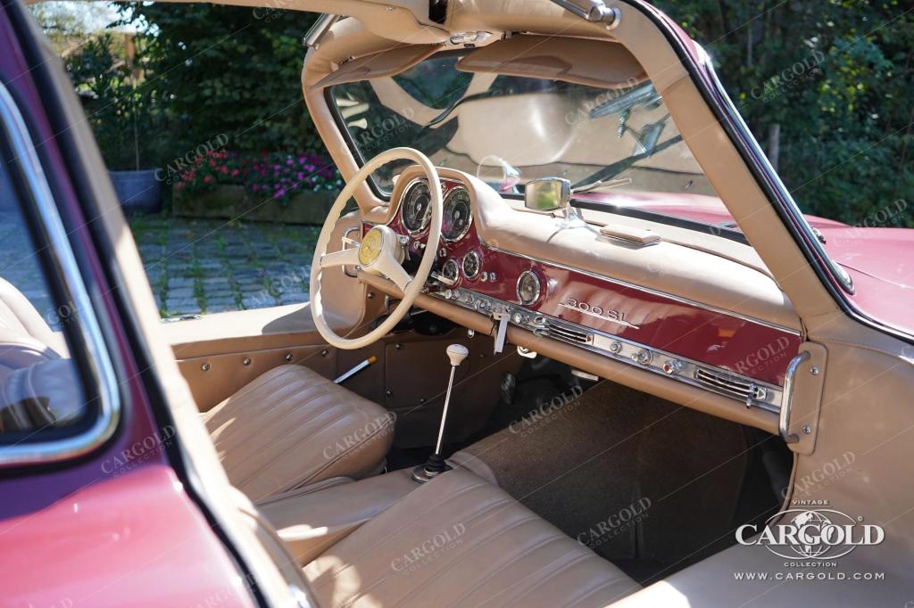 Cargold - Mercedes 300 SL Gullwing - Rudge & Matching! /2.Hand !   - Bild 22