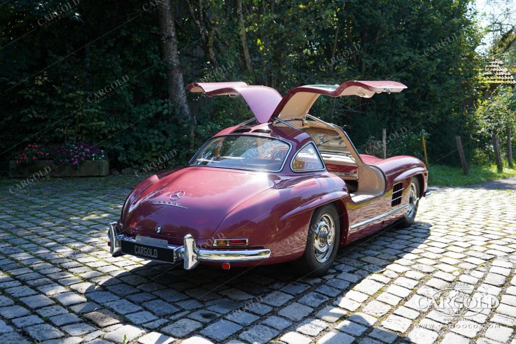 Cargold - Mercedes 300 SL Gullwing - Rudge & All Matching!  - Bild 23