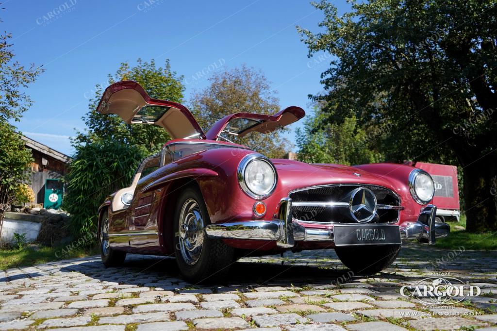 Cargold - Mercedes 300 SL Gullwing - Rudge & All Matching!  - Bild 27