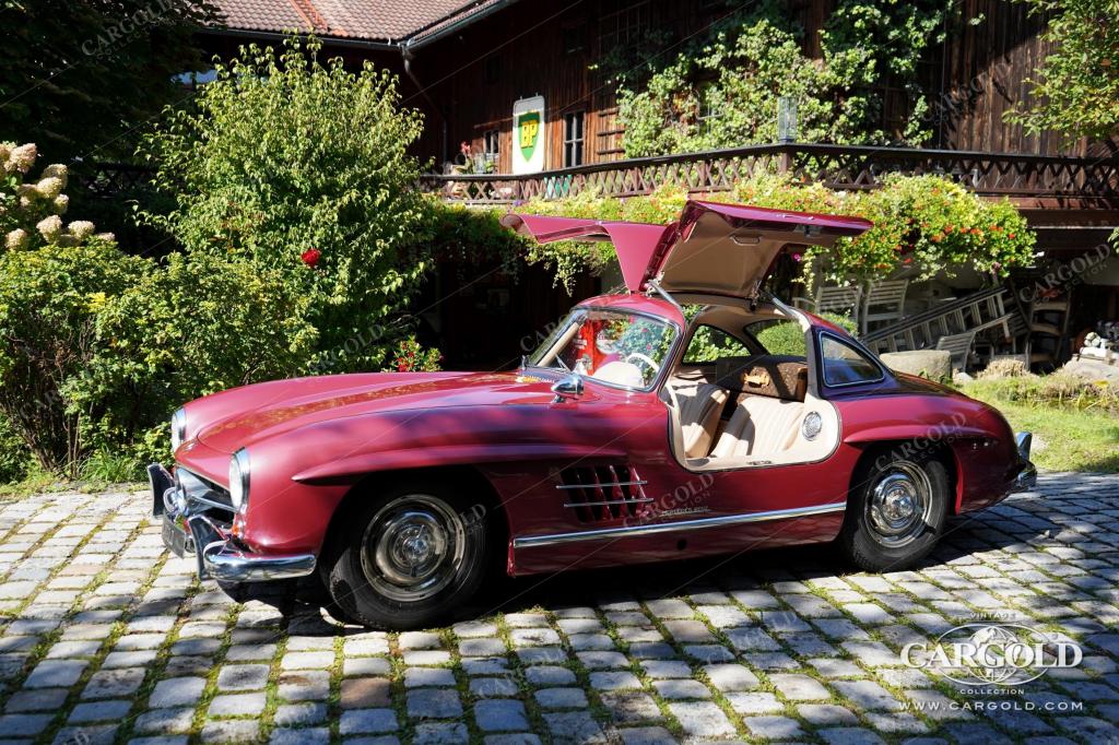 Cargold - Mercedes 300 SL Gullwing - Rudge & All Matching!  - Bild 30